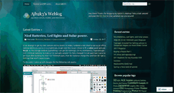 Desktop Screenshot of ajb2k3.wordpress.com
