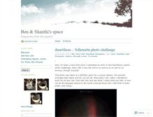 Tablet Screenshot of benandshanthi.wordpress.com