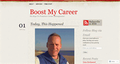 Desktop Screenshot of boostmycareer.wordpress.com