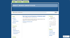 Desktop Screenshot of angottsearchgroup.wordpress.com