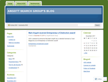 Tablet Screenshot of angottsearchgroup.wordpress.com