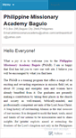Mobile Screenshot of philmissionaryacademy.wordpress.com