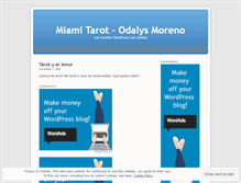 Tablet Screenshot of miamitarot.wordpress.com