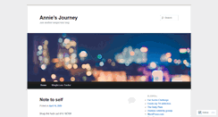 Desktop Screenshot of annied1010.wordpress.com
