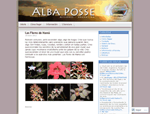 Tablet Screenshot of albaposse.wordpress.com