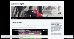 Desktop Screenshot of lucmeanslight.wordpress.com