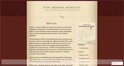 Desktop Screenshot of memorymoments.wordpress.com