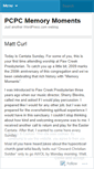 Mobile Screenshot of memorymoments.wordpress.com