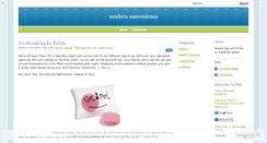 Desktop Screenshot of modernconvenience.wordpress.com