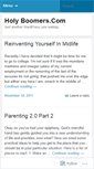 Mobile Screenshot of holyboomers.wordpress.com