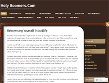 Tablet Screenshot of holyboomers.wordpress.com