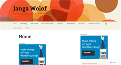 Desktop Screenshot of jangawolof.wordpress.com