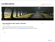 Tablet Screenshot of loseducadores.wordpress.com