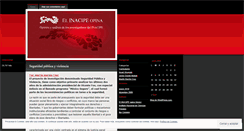 Desktop Screenshot of inacipeopina.wordpress.com