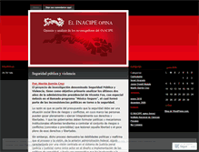 Tablet Screenshot of inacipeopina.wordpress.com