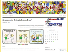 Tablet Screenshot of naonintendo.wordpress.com