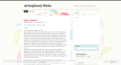 Desktop Screenshot of hulphondwinto.wordpress.com