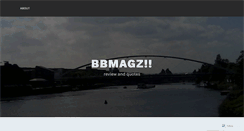Desktop Screenshot of bbmagz.wordpress.com