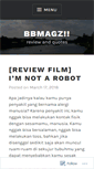 Mobile Screenshot of bbmagz.wordpress.com