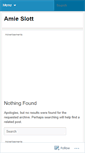 Mobile Screenshot of amieslott.wordpress.com