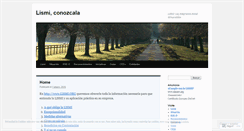 Desktop Screenshot of lismis.wordpress.com