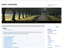 Tablet Screenshot of lismis.wordpress.com
