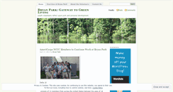 Desktop Screenshot of gatewaytogreenliving.wordpress.com