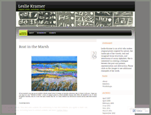 Tablet Screenshot of lesliekramer.wordpress.com