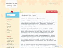 Tablet Screenshot of ernin.wordpress.com