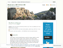 Tablet Screenshot of muslimdayz.wordpress.com