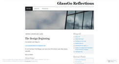 Desktop Screenshot of glassgoreflections.wordpress.com