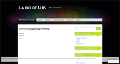 Desktop Screenshot of labicideluis.wordpress.com