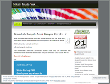 Tablet Screenshot of nikahmudayuk.wordpress.com