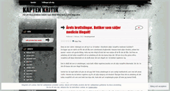 Desktop Screenshot of kaptenkritik.wordpress.com