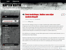 Tablet Screenshot of kaptenkritik.wordpress.com