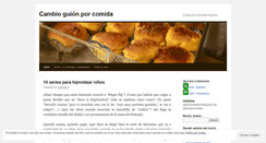 Desktop Screenshot of guionporcomida.wordpress.com