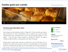 Tablet Screenshot of guionporcomida.wordpress.com