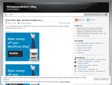 Tablet Screenshot of meleginmarifetleri.wordpress.com