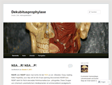 Tablet Screenshot of dekubitusprophylaxe.wordpress.com