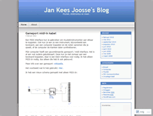 Tablet Screenshot of jjoosse.wordpress.com