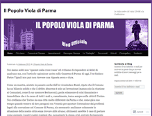 Tablet Screenshot of popoloviolaparma.wordpress.com