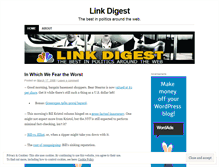 Tablet Screenshot of linkdigest.wordpress.com