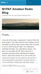 Mobile Screenshot of m1paf.wordpress.com