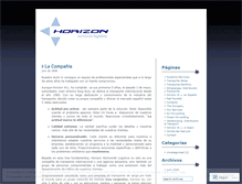 Tablet Screenshot of horizonworldwide.wordpress.com