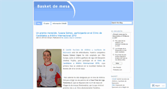 Desktop Screenshot of basketdemesa.wordpress.com