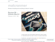 Tablet Screenshot of malcranmer.wordpress.com