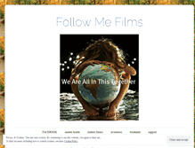 Tablet Screenshot of followmefilms.wordpress.com