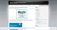Desktop Screenshot of postservisi.wordpress.com