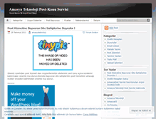Tablet Screenshot of postservisi.wordpress.com