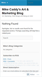 Mobile Screenshot of mikecaddy.wordpress.com